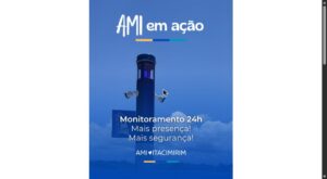 Monitoramento 24h F&F Comunicações - totem de segurança em Itacimirim